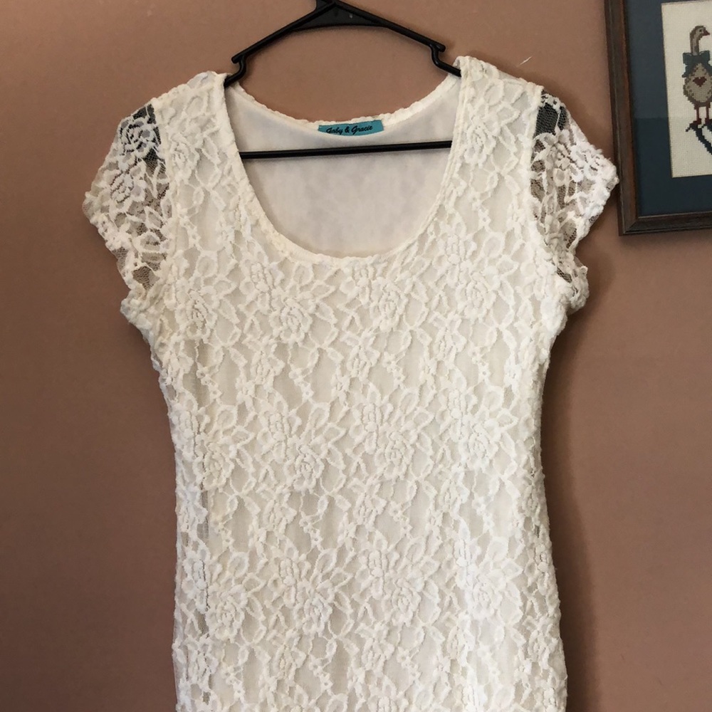 Gaby & Gracie Lace Dress Size Large